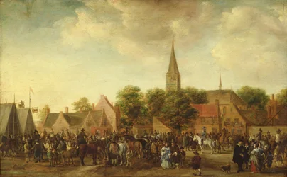 Mercado de caballos en Valkenburg